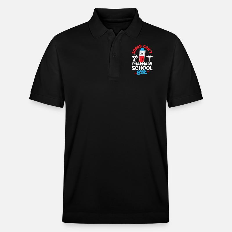 Pharmacy Tech Technician - Stanley/Stella Unisex Bio-Poloshirt PREPSTER - Schwarz