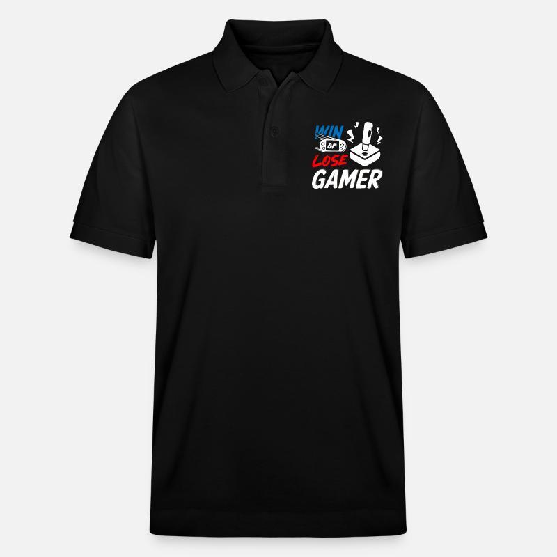 Gagner ou perdre Gamer - Polo PREPSTER bio Stanley/Stella Unisexe - noir