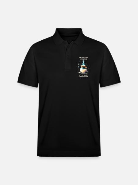 Sourdough: My soul mate | Baking bread - Stanley/Stella Unisex Organic Polo Shirt PREPSTER - black