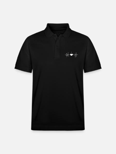 Coffee Beat - Stanley/Stella Unisex Bio-Poloshirt PREPSTER - Schwarz