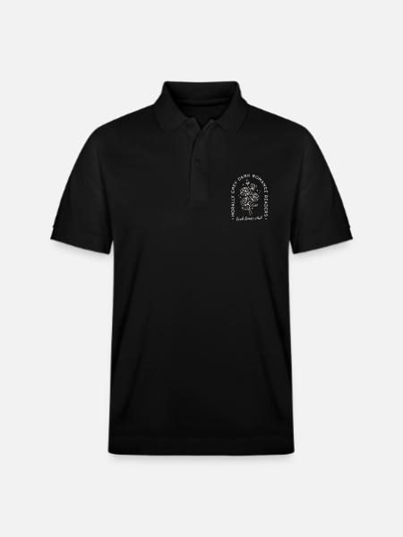 Mørk romantik moralsk grå romantasy læser - Stanley/Stella PREPSTER økologisk unisex poloshirt - sort