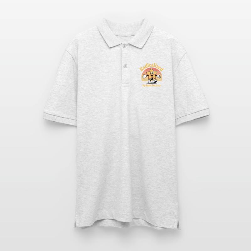 Radicalized By Basic Decency Stanley/Stella Unisex Organic Polo Shirt PREPSTER