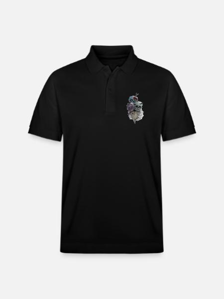 GothICECream Deluxe Eis - Stanley/Stella Unisex Organic Polo Shirt PREPSTER - black
