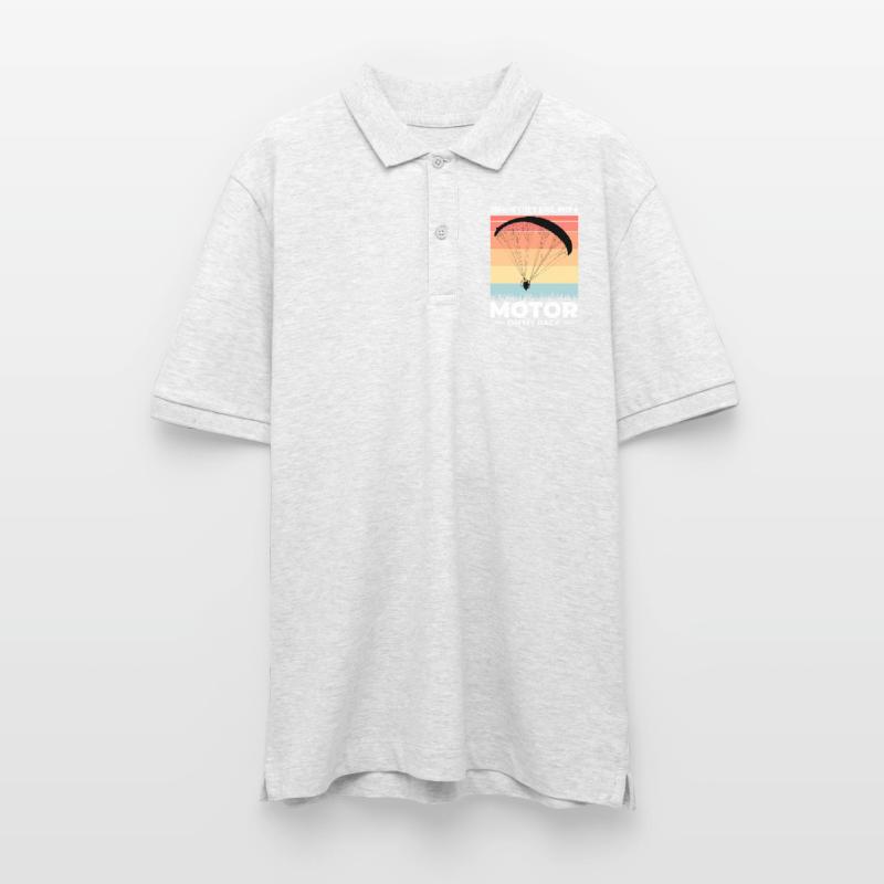 Paramotor Pilot Paramotoring Powered Paraglider Stanley/Stella Unisex Organic Polo Shirt PREPSTER
