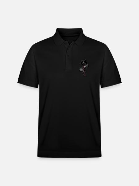 Bloody Rose - Stanley/Stella Unisex Organic Polo Shirt PREPSTER - black