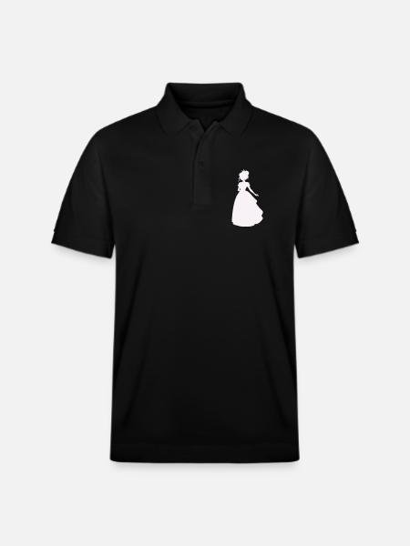 Princesse en robe de bal - Polo PREPSTER bio Stanley/Stella Unisexe - noir