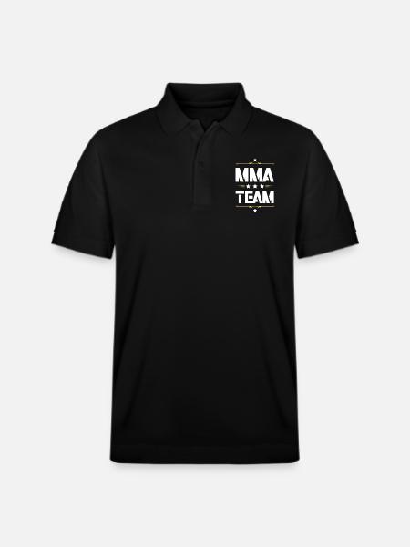 Mma Team - Stanley/Stella Unisex Bio-Poloshirt PREPSTER - Schwarz