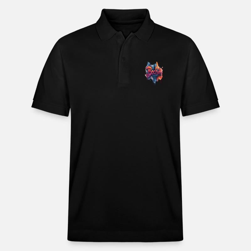 Bochum - Stanley/Stella Unisex Bio-Poloshirt PREPSTER - Schwarz