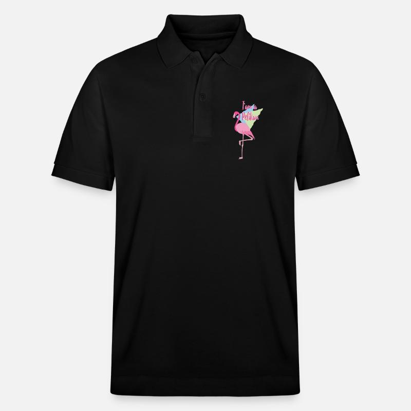 I’m a Pélican - Polo PREPSTER bio Stanley/Stella Unisexe - noir