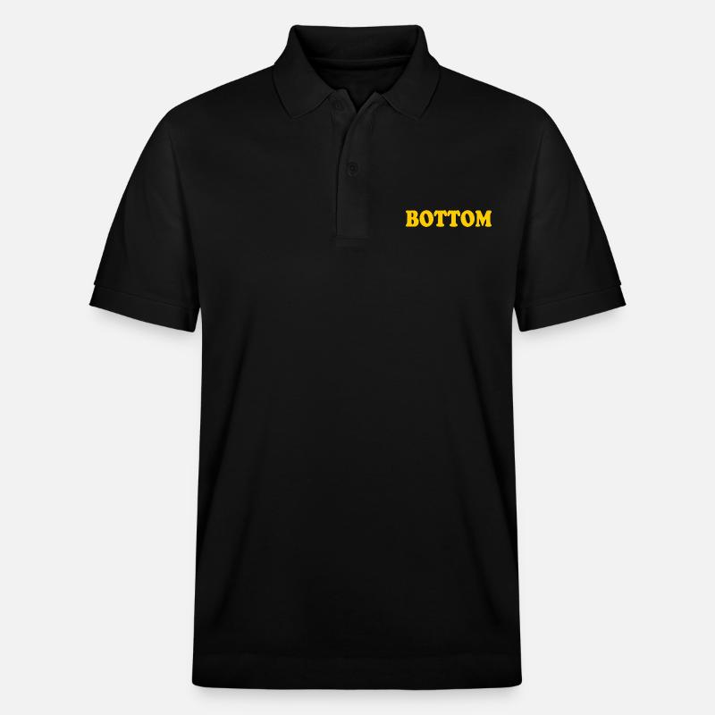 Bottom - Polo PREPSTER bio Stanley/Stella Unisexe - noir