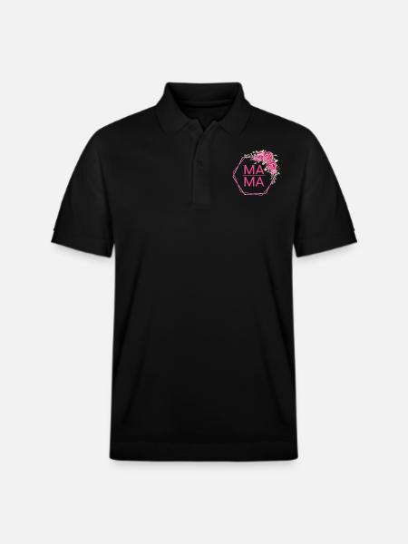 Mama Rosen Design - Stanley/Stella Unisex Bio-Poloshirt PREPSTER - Schwarz