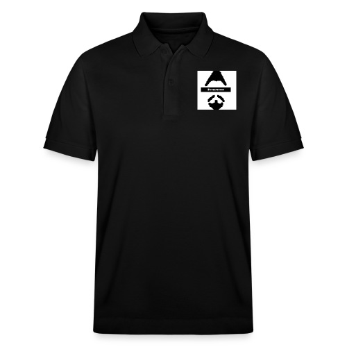 Biturzartmon Logo schwarz/weiss asiatisch - Stanley/Stella Unisex Bio-Poloshirt PREPSTER 