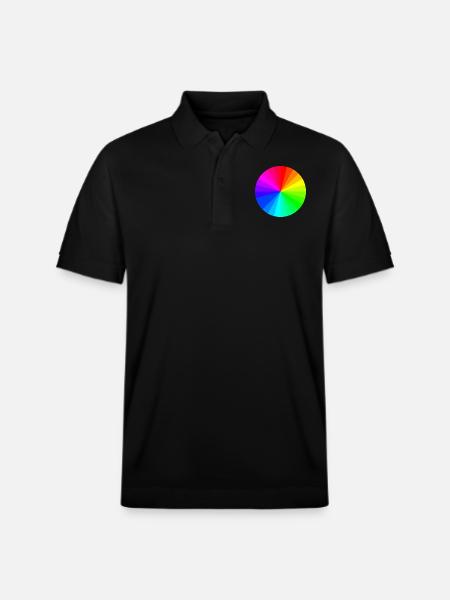 Farbkreis - Stanley/Stella Unisex Bio-Poloshirt PREPSTER - Schwarz