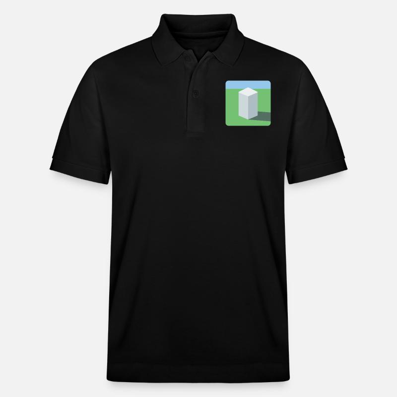 Der Quader - Stanley/Stella Unisex Bio-Poloshirt PREPSTER - Schwarz