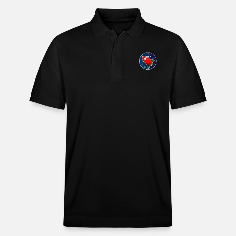 Rocket02 - Stanley/Stella Unisex Bio-Poloshirt PREPSTER - Schwarz