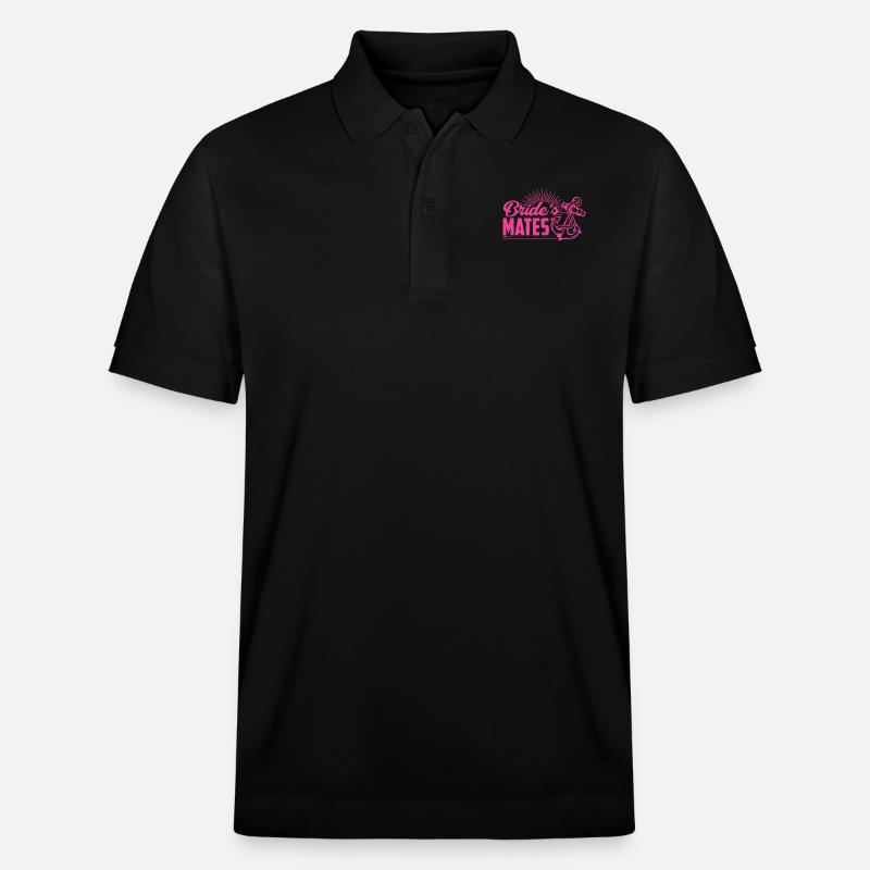 Le compagnon de la mariée - Polo PREPSTER bio Stanley/Stella Unisexe - noir
