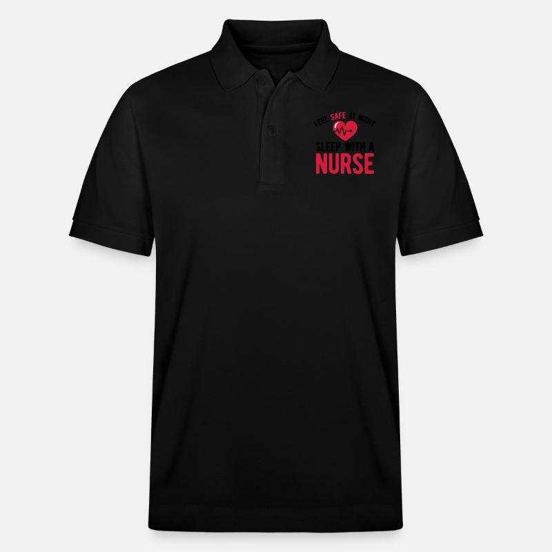 Krankenschwester - Stanley/Stella Unisex Bio-Poloshirt PREPSTER - Schwarz