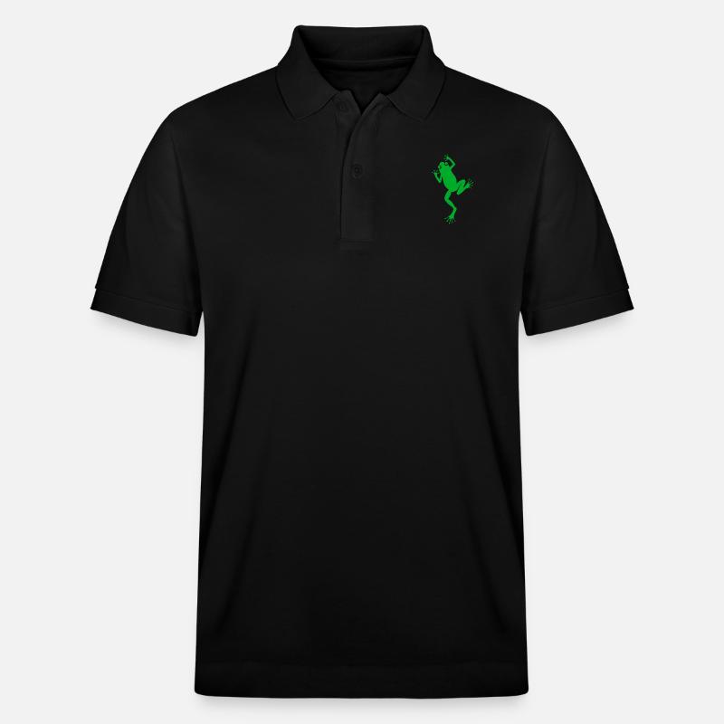grenouille - Polo PREPSTER bio Stanley/Stella Unisexe - noir