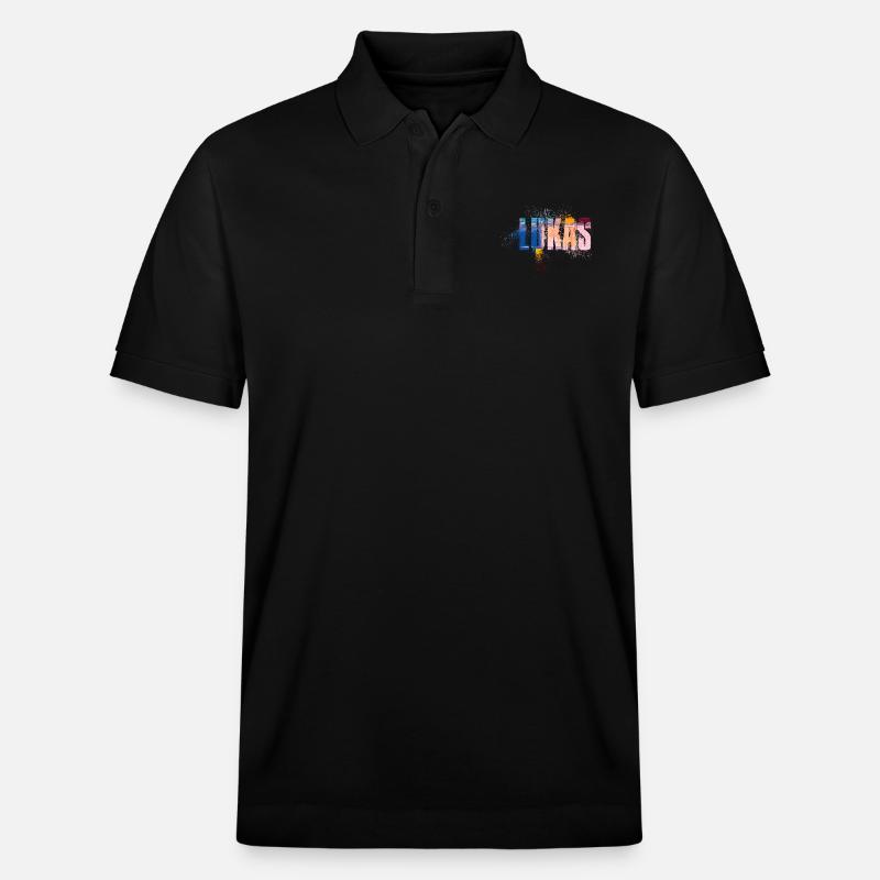Lukas - Stanley/Stella Unisex Bio-Poloshirt PREPSTER - Schwarz