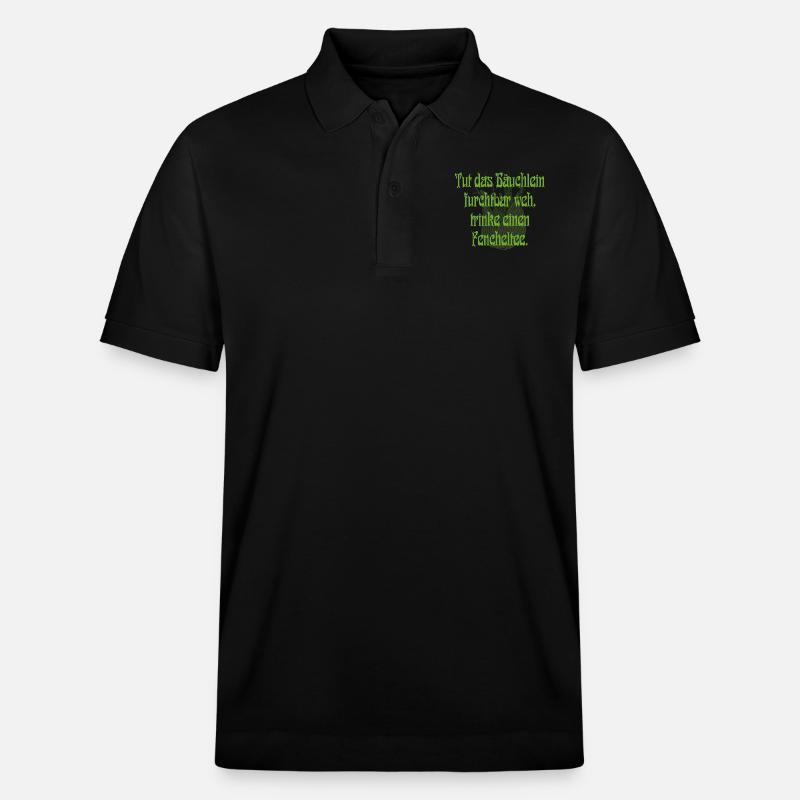 fantillement - Polo PREPSTER bio Stanley/Stella Unisexe - noir