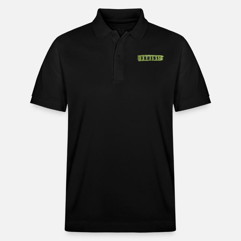 vrhebs! - Stanley/Stella Unisex Bio-Poloshirt PREPSTER - Schwarz