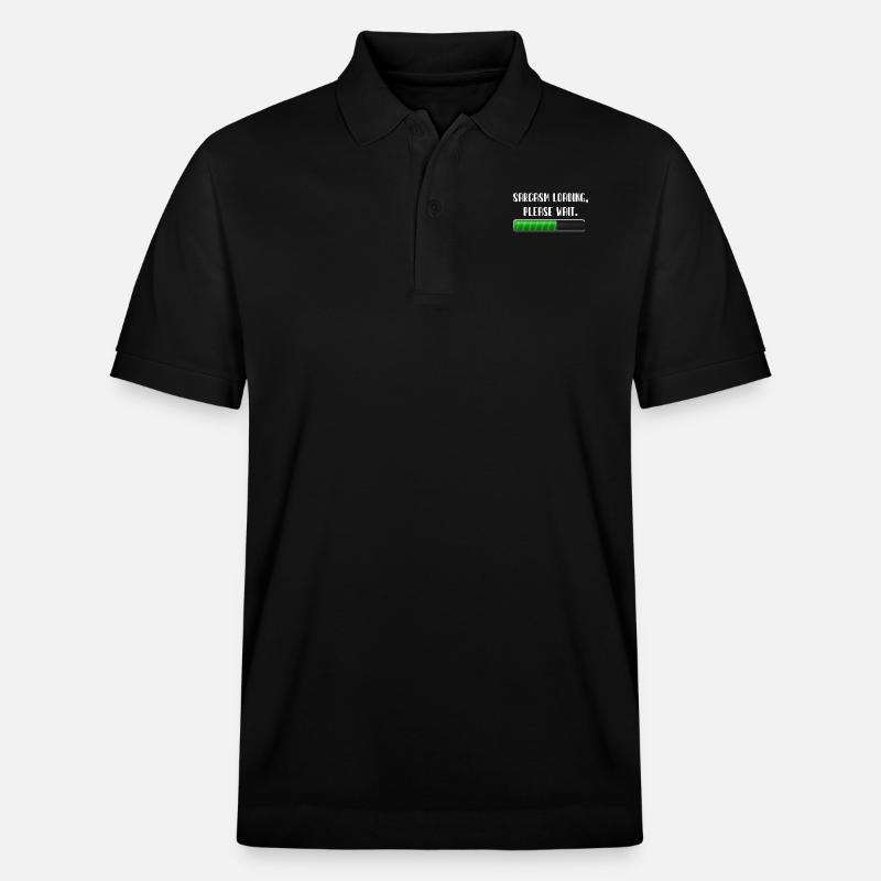 Sarkasmus - Stanley/Stella Unisex Bio-Poloshirt PREPSTER - Schwarz