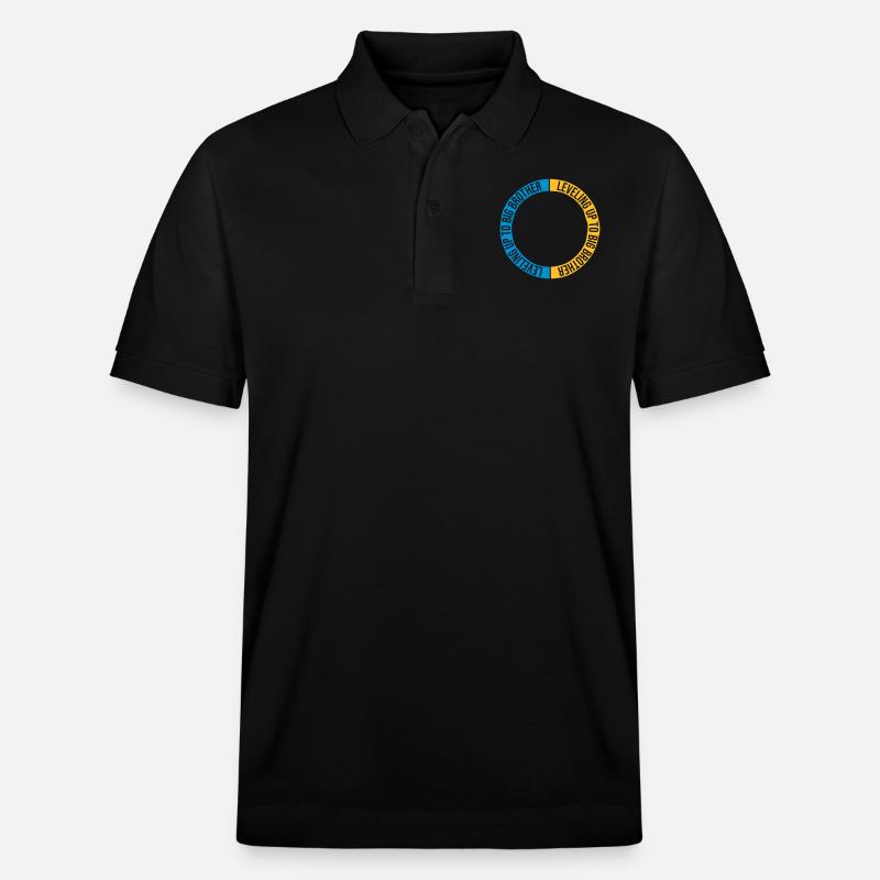 Leveling up big brother - Stanley/Stella Unisex Bio-Poloshirt PREPSTER - Schwarz