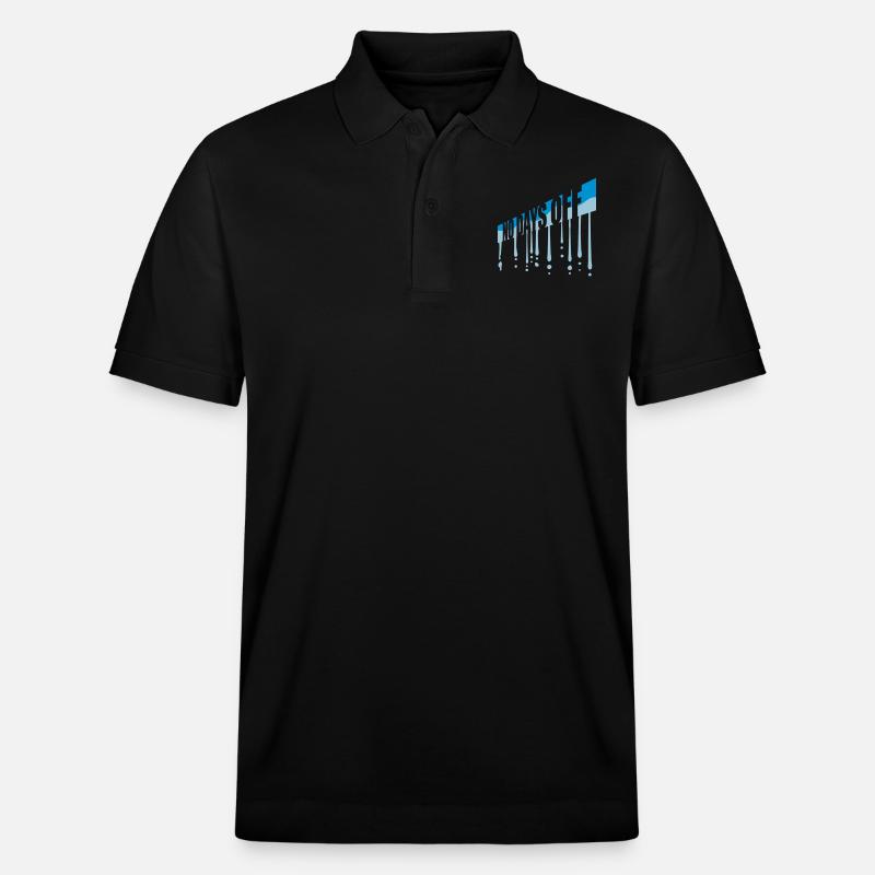 no days off Zitat - Stanley/Stella Unisex Bio-Poloshirt PREPSTER - Schwarz