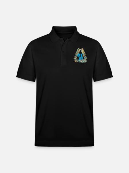 E 201 W - Stanley/Stella Unisex Organic Polo Shirt PREPSTER - black
