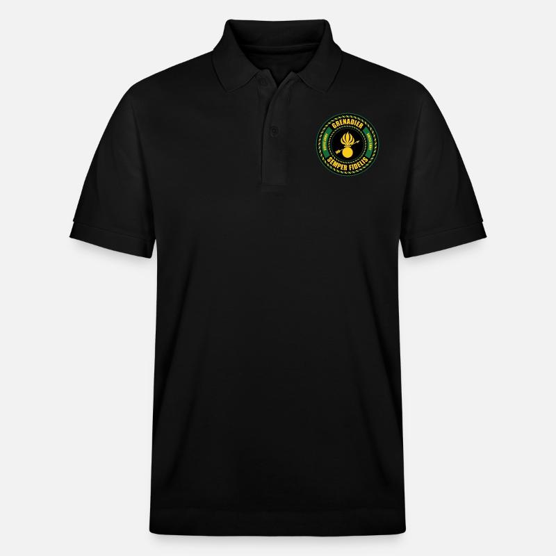 Grenadier - Stanley/Stella Unisex Bio-Poloshirt PREPSTER - Schwarz