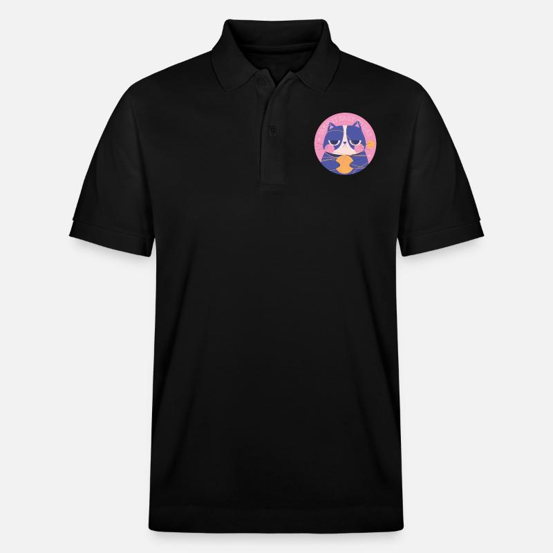 TAKE EASY - Polo PREPSTER bio Stanley/Stella Unisexe - noir