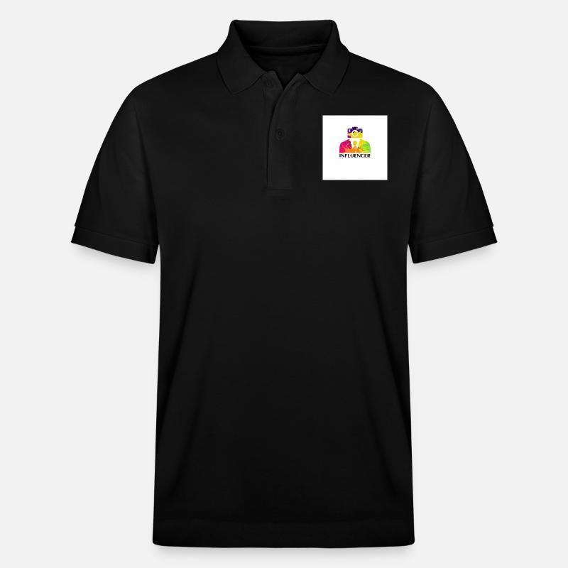 Influencer - Stanley/Stella Unisex Bio-Poloshirt PREPSTER - Schwarz