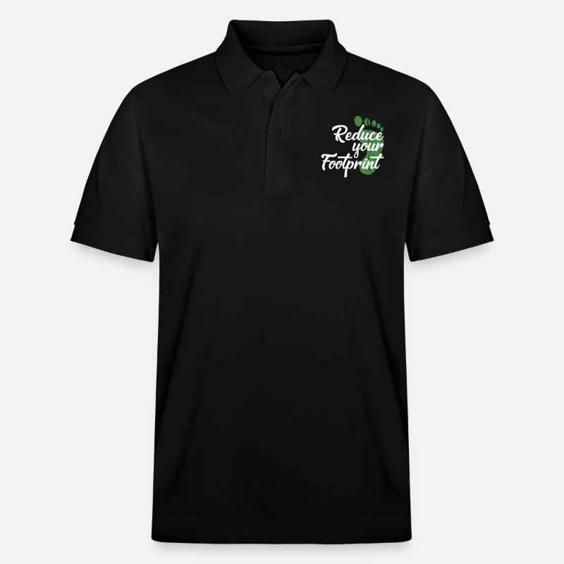 Réduisez votre empreinte - Polo PREPSTER bio Stanley/Stella Unisexe - noir