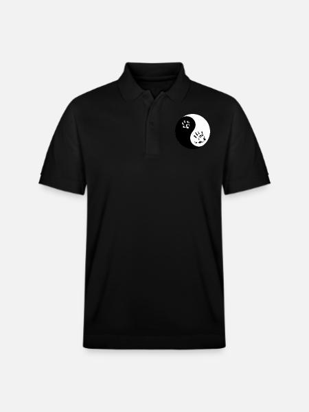 Hund Dog - Stanley/Stella Unisex Organic Polo Shirt PREPSTER - black