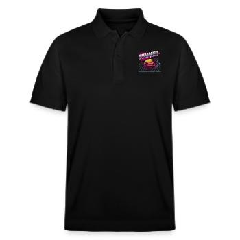 T-shirt d’été - Polo PREPSTER bio Stanley/Stella Unisexe - noir - Devant - Roxy (174cm) & Andy (188cm)