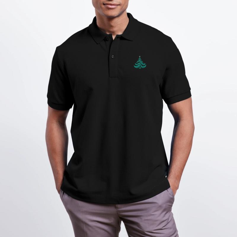 Tannenbaum Christbaum oder Weihnachtsbaum Emblem Stanley/Stella Unisex Bio-Poloshirt PREPSTER