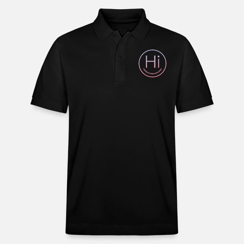 Propulsé par l’intelligence humaine - Polo PREPSTER bio Stanley/Stella Unisexe - noir