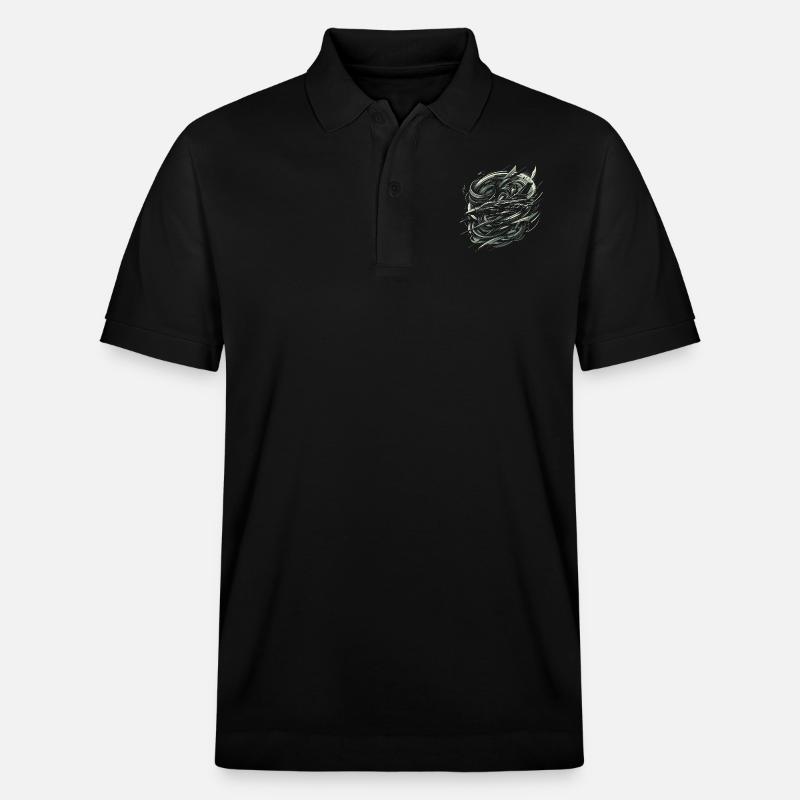 Manöver in der Luft - Stanley/Stella Unisex Bio-Poloshirt PREPSTER - Schwarz