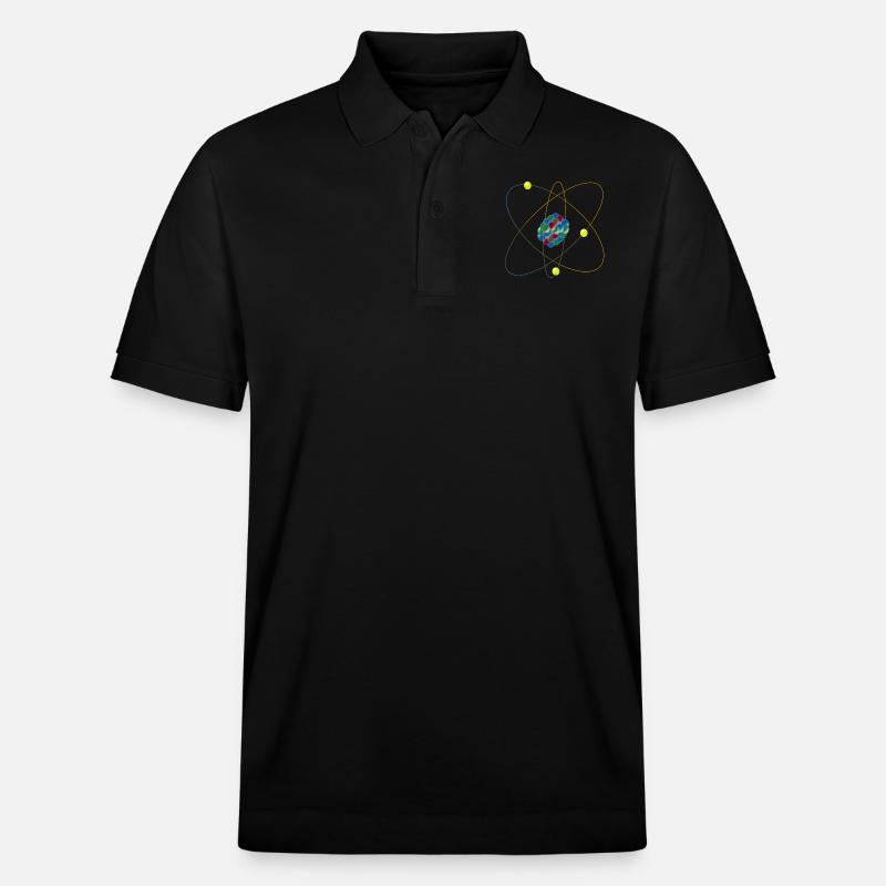 Atom - Stanley/Stella Unisex Bio-Poloshirt PREPSTER - Schwarz