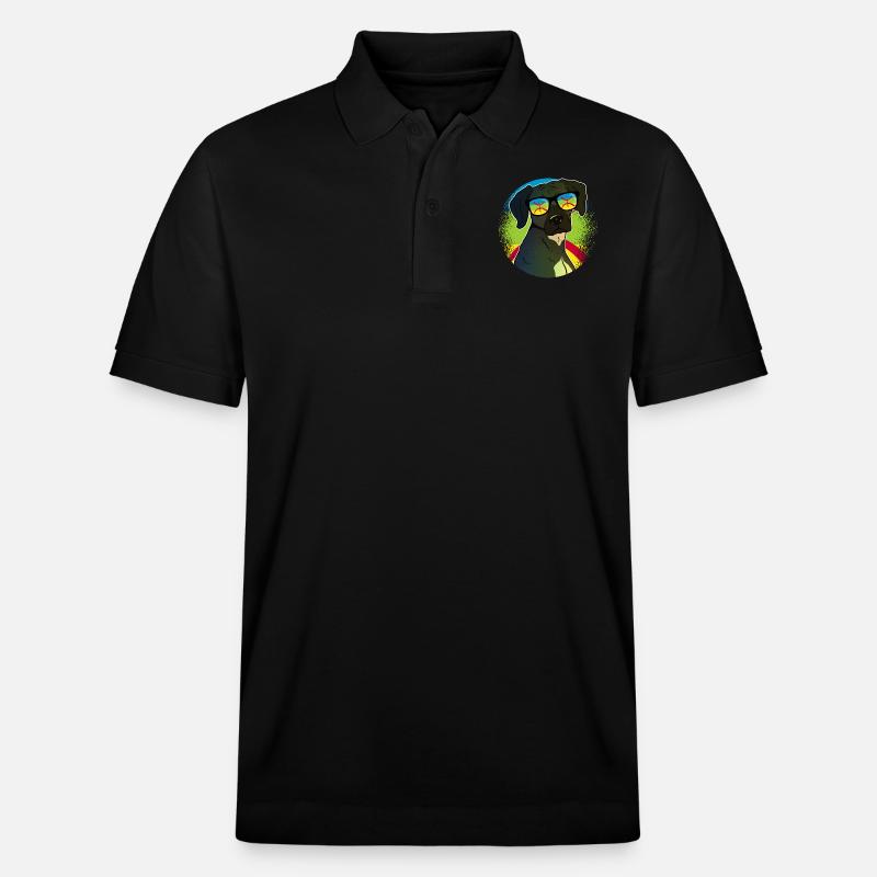 Amazigh - Stanley/Stella Unisex Bio-Poloshirt PREPSTER - Schwarz