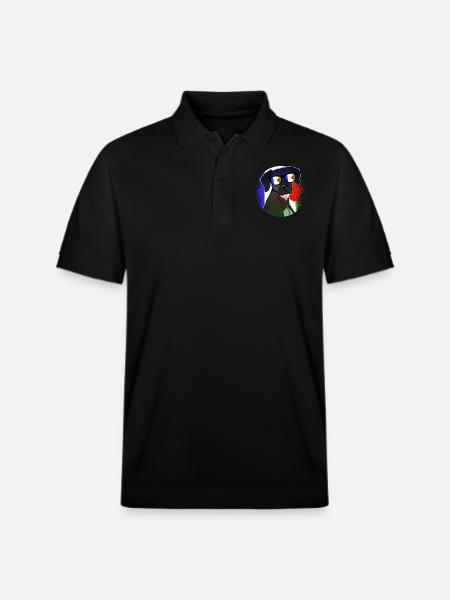 Batwa - Stanley/Stella Unisex Organic Polo Shirt PREPSTER - black