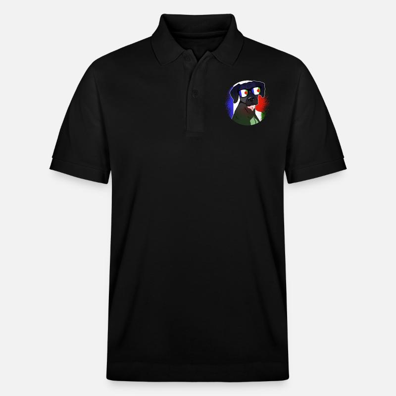 Batwa - Polo PREPSTER bio Stanley/Stella Unisexe - noir