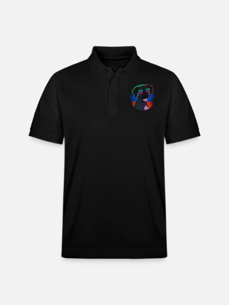 Dagestan - Stanley/Stella Unisex Organic Polo Shirt PREPSTER - black