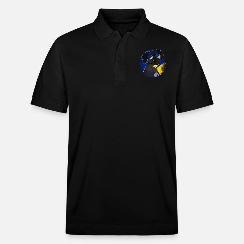 Tokelau - Polo PREPSTER bio Stanley/Stella Unisexe - noir