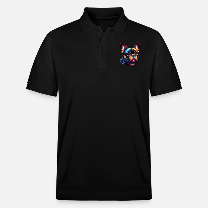 Bouledogue français - Polo PREPSTER bio Stanley/Stella Unisexe - noir