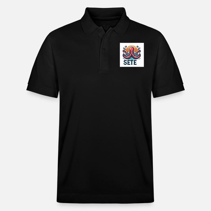 sete - Stanley/Stella Unisex Bio-Poloshirt PREPSTER - Schwarz