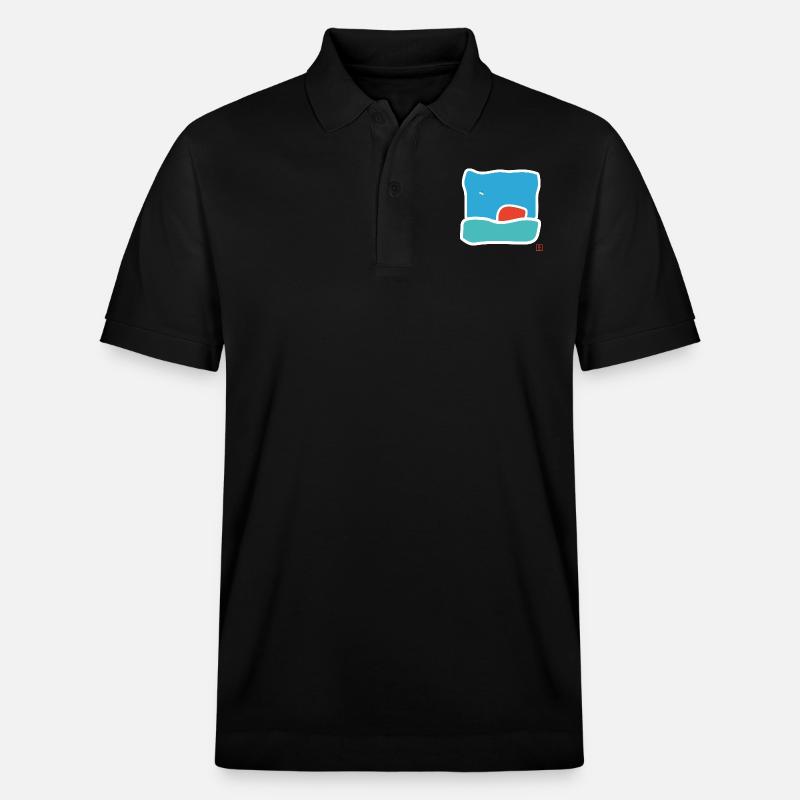 Mücke - Stanley/Stella Unisex Bio-Poloshirt PREPSTER - Schwarz