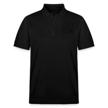 Le plus audacieux - Polo PREPSTER bio Stanley/Stella Unisexe - noir - Devant - Roxy (174cm) & Andy (188cm)