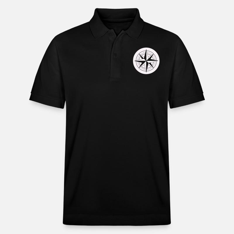 Boussole - Polo PREPSTER bio Stanley/Stella Unisexe - noir
