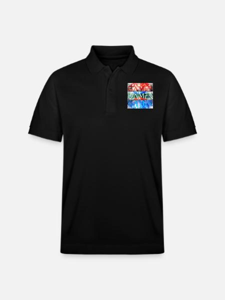 Gamer - Stanley/Stella Unisex Organic Polo Shirt PREPSTER - black